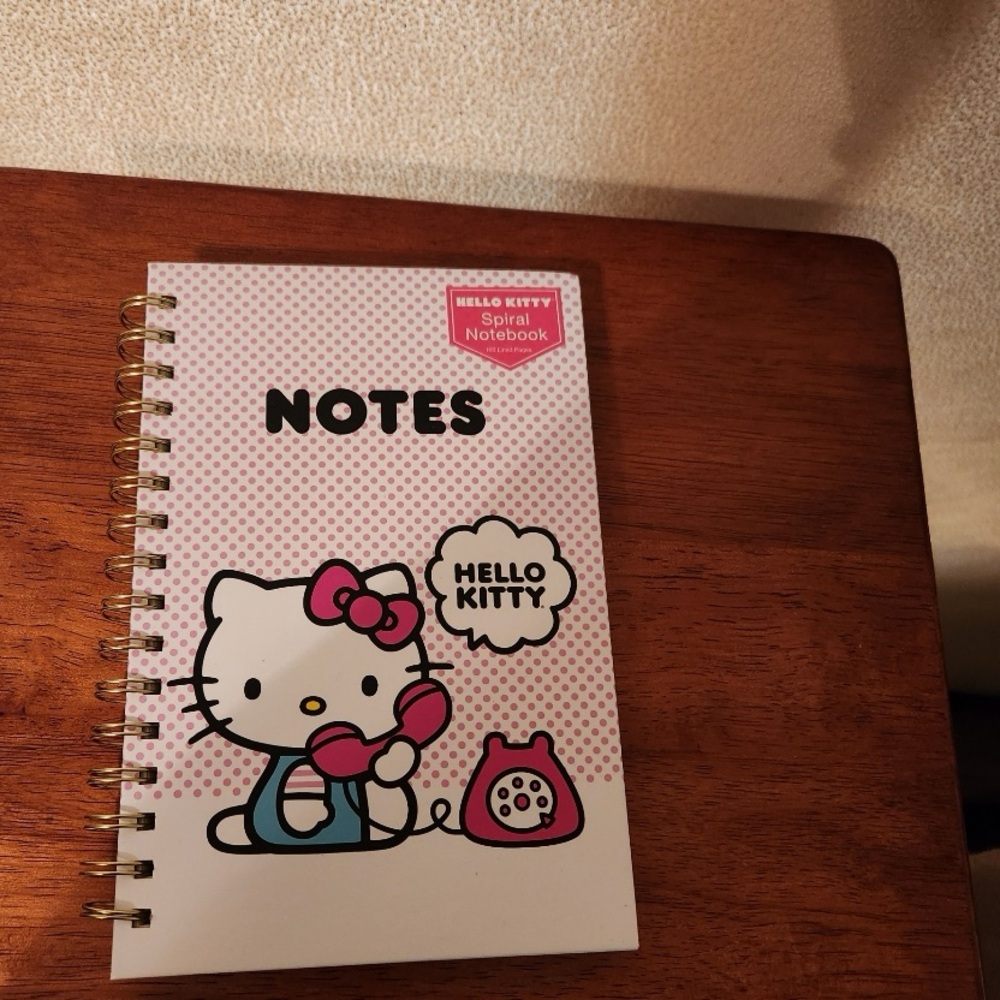 Hello Kitty Journal Spiral Notebook